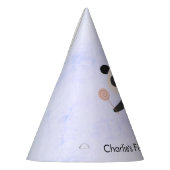 Panda met ballon en snoep, Verjaardag Feesthoedjes (Links)