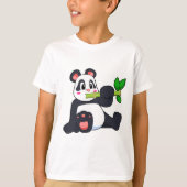 Panda met Bamboo T-shirt (Voorkant)