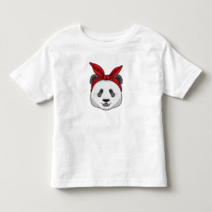 Panda met Bandana Kinder Shirts