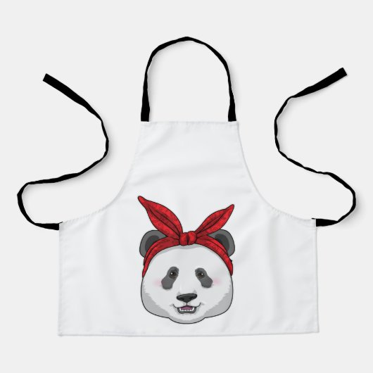 Panda met Bandana Schort (Voorkant)