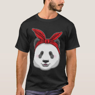 Panda met Bandana T-shirt