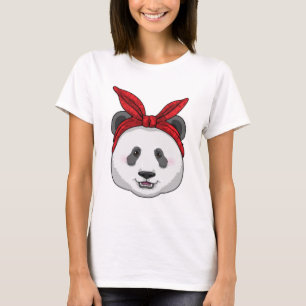 Panda met Bandana T-shirt
