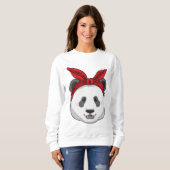 Panda met Bandana Trui (Voorkant volledig)