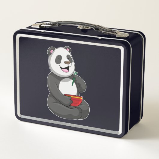 Panda met Bowl Ramen (Achterkant)