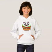 Panda met Burger (Voorkant volledig)