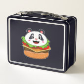 Panda met Burger (Achterkant)