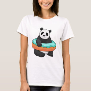 Panda met Donut T-shirt
