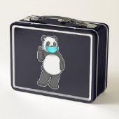 Panda met gezichtsmasker (Achterkant)