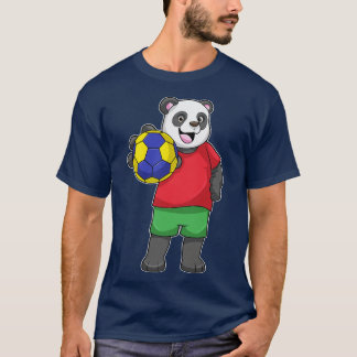 Panda met Handbalsport T-shirt