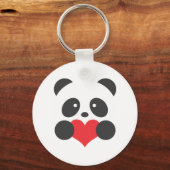 Panda met hart sleutelhanger (Voorkant)