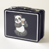 Panda met koffie om te gaan (Achterkant)
