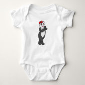 Panda met Ribbon Romper (Voorkant)