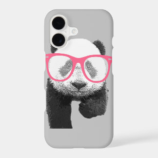 Panda met roze bril komt neer op Funny Phone 7+ Ho