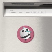Panda met snorren magneet (Insitu (Vaatwasser))