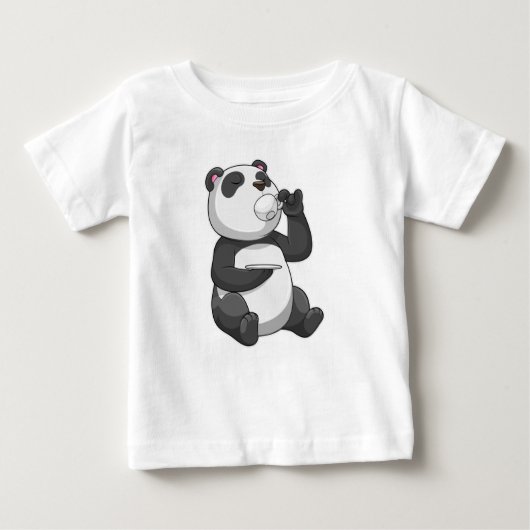 Panda met Tea Cup (Voorkant)
