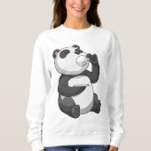Panda met Tea Cup Trui (Voorkant)