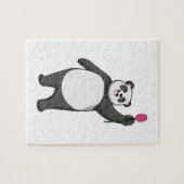 Panda met Tulip Legpuzzel (Horizontaal)
