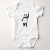 Panda met Tulip Romper (Voorkant)