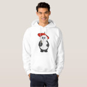 Panda met Umbrella Hoodie (Voorkant volledig)