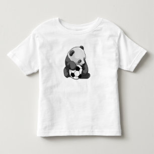 Panda met Voetbal Kinder Shirts