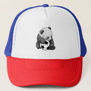 Panda met Voetbal Trucker Pet