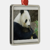 Panda Metalen Ornament (Rechts)
