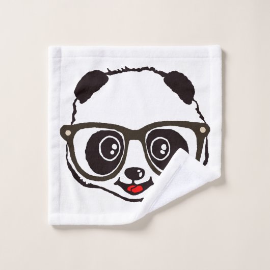 Panda mignon (Gant de toilette)