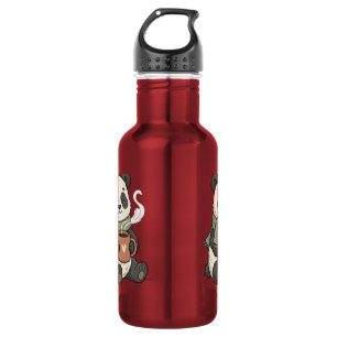 Panda Mignon - Dierenwinkel Illustratie Waterfles