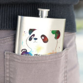 Panda mignonne dans les flacons (En situation)