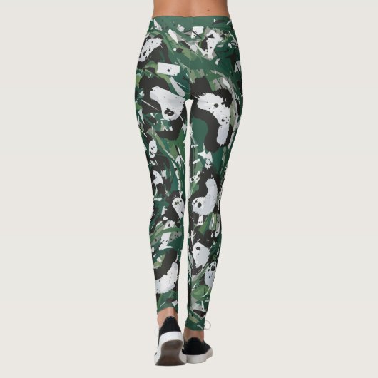 Panda-monium Leggings (Achterkant)