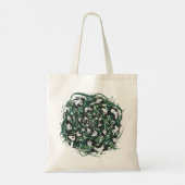 Panda-monium Tote Bag (Achterkant)
