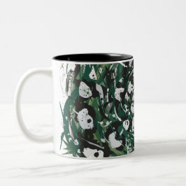 Panda-monium Tweekleurige Koffiemok
