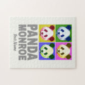 Panda Monroe Beer Pop Art Portret Legpuzzel (Horizontaal)