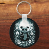 Panda Moon Sleutelhanger (Voorkant)