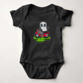 Panda Motorcycle Romper (Voorkant)
