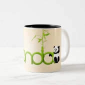 PANDA - Mug à deux tons (Devant droit)