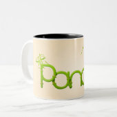 PANDA - Mug à deux tons (Devant gauche)