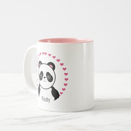 Panda Mug personnalisé (Devant gauche)