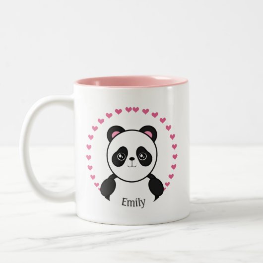 Panda Mug personnalisé (Gauche)