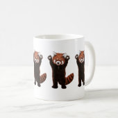 Panda Mug rouge (Devant droit)