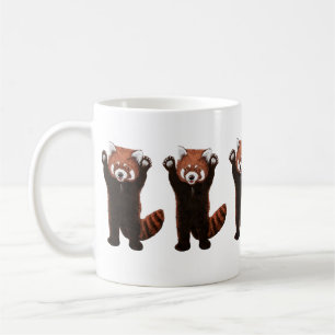 Panda Mug rouge