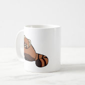 Panda Mug rouge (Devant gauche)
