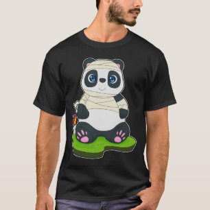 Panda Mummy Candle T-shirt