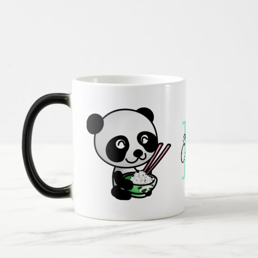 Panda Named Mug (Gauche)