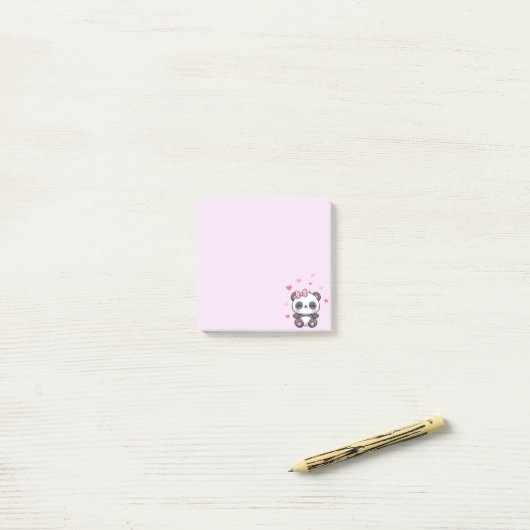 Panda Notas Post-it® Notes (Op bureau)
