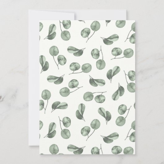 Panda Oerwoud Baby shower (Achterkant)