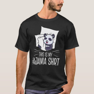 Panda Officiële slaapstand Napping Nightgown T-shirt