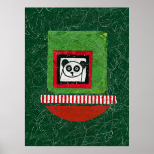 Panda Onvoorbereide Posters Muurkunst