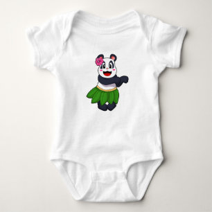 Panda op Ballet Dance Romper