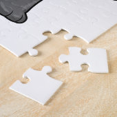 Panda op sport met volleybal legpuzzel (Zijkant)